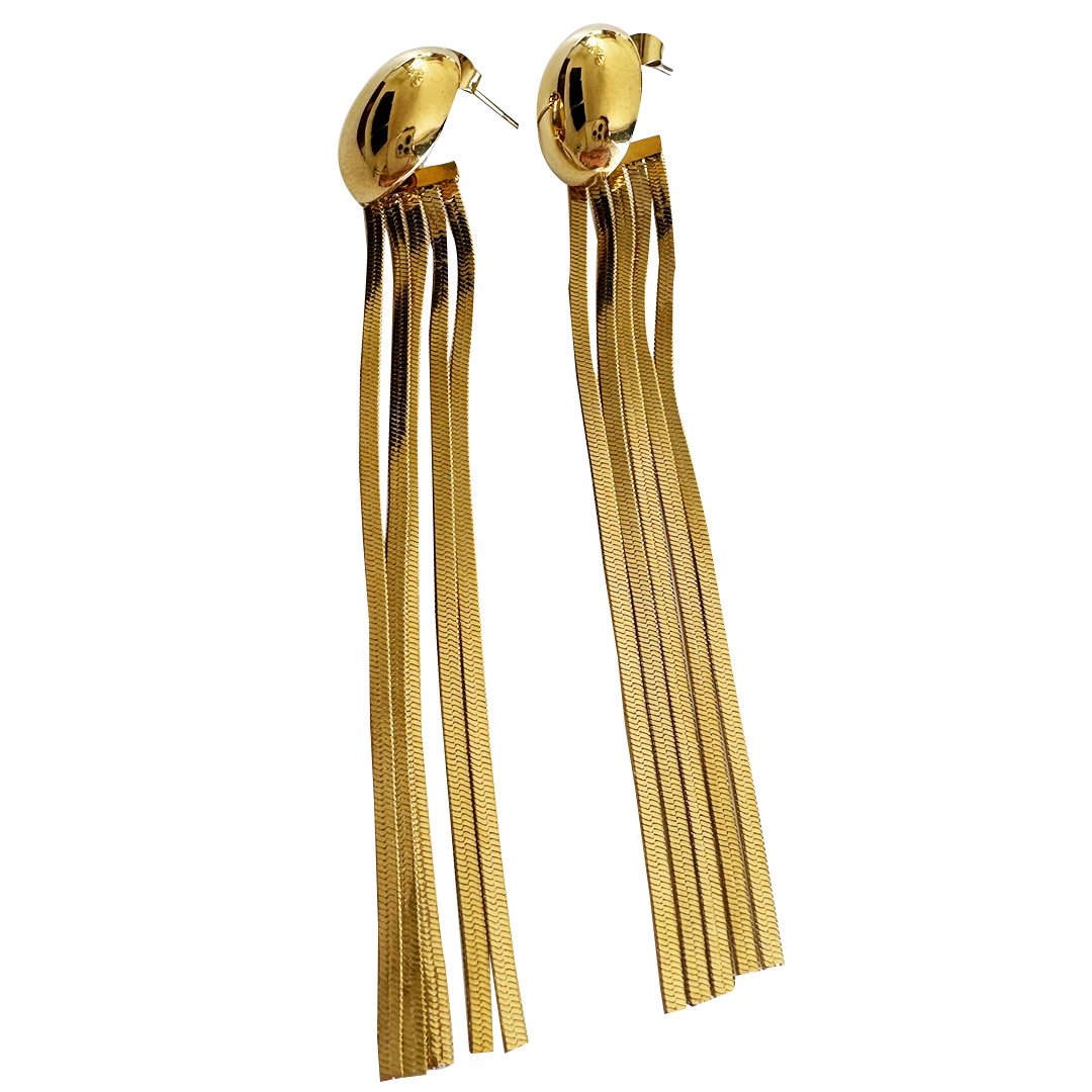Brinco Luar Dourado