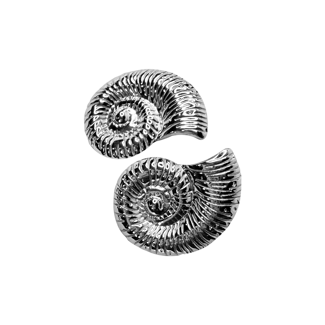 Brinco Nautilus Prateado