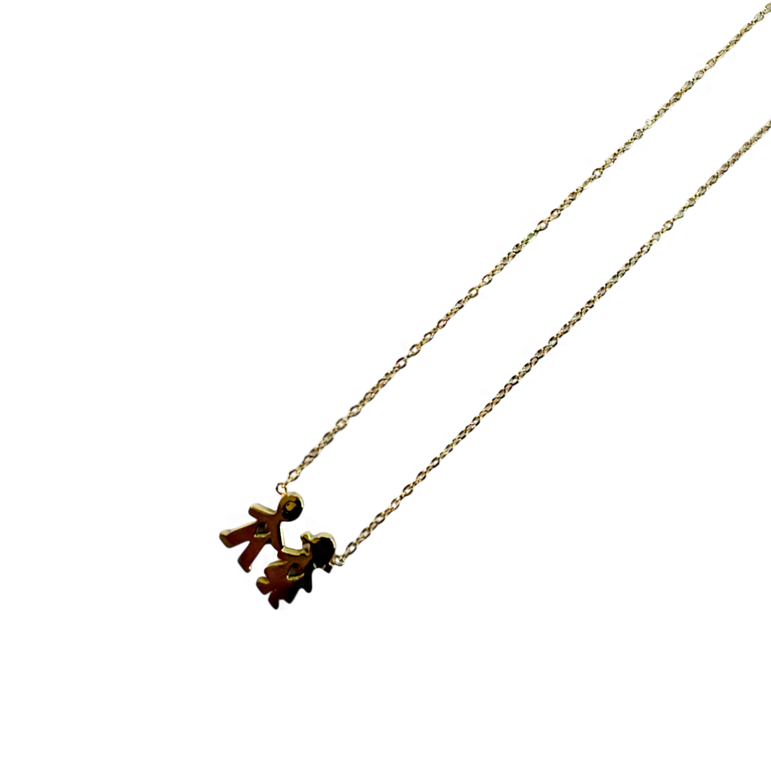 Colar Laços Dourado