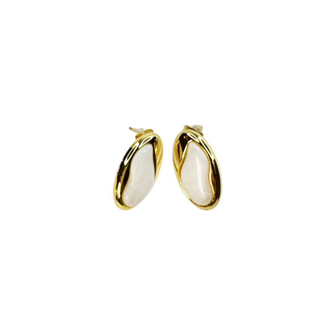 Conjunto Sorelle Dourado & Branco