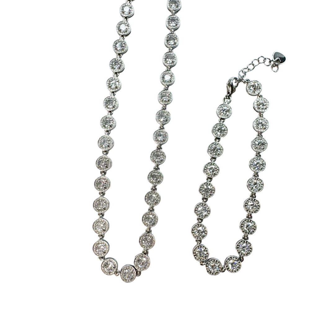Conjunto Valora Prateado