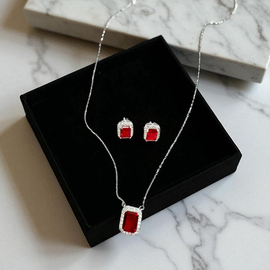 Conjunto Rubra Prata 925