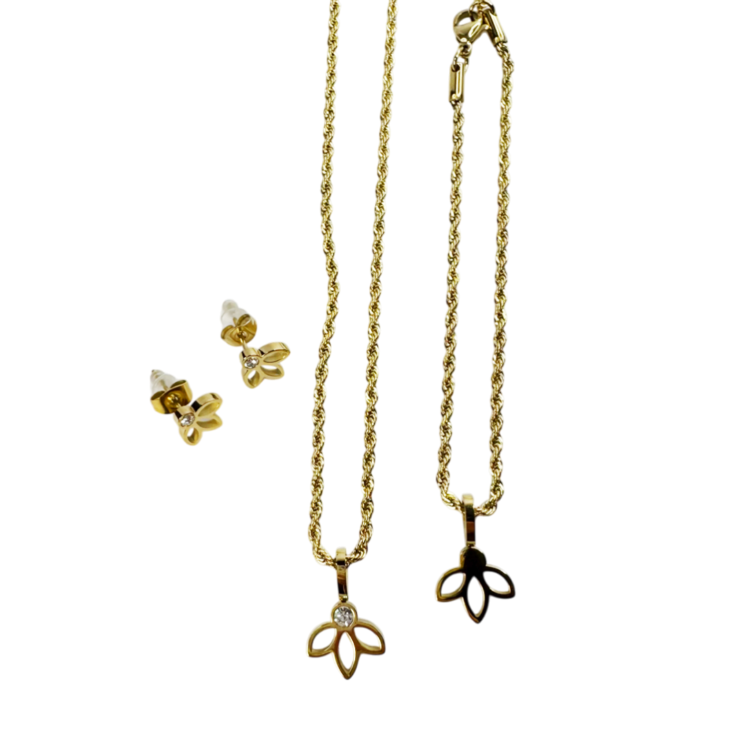 Conjunto Flora Dourado