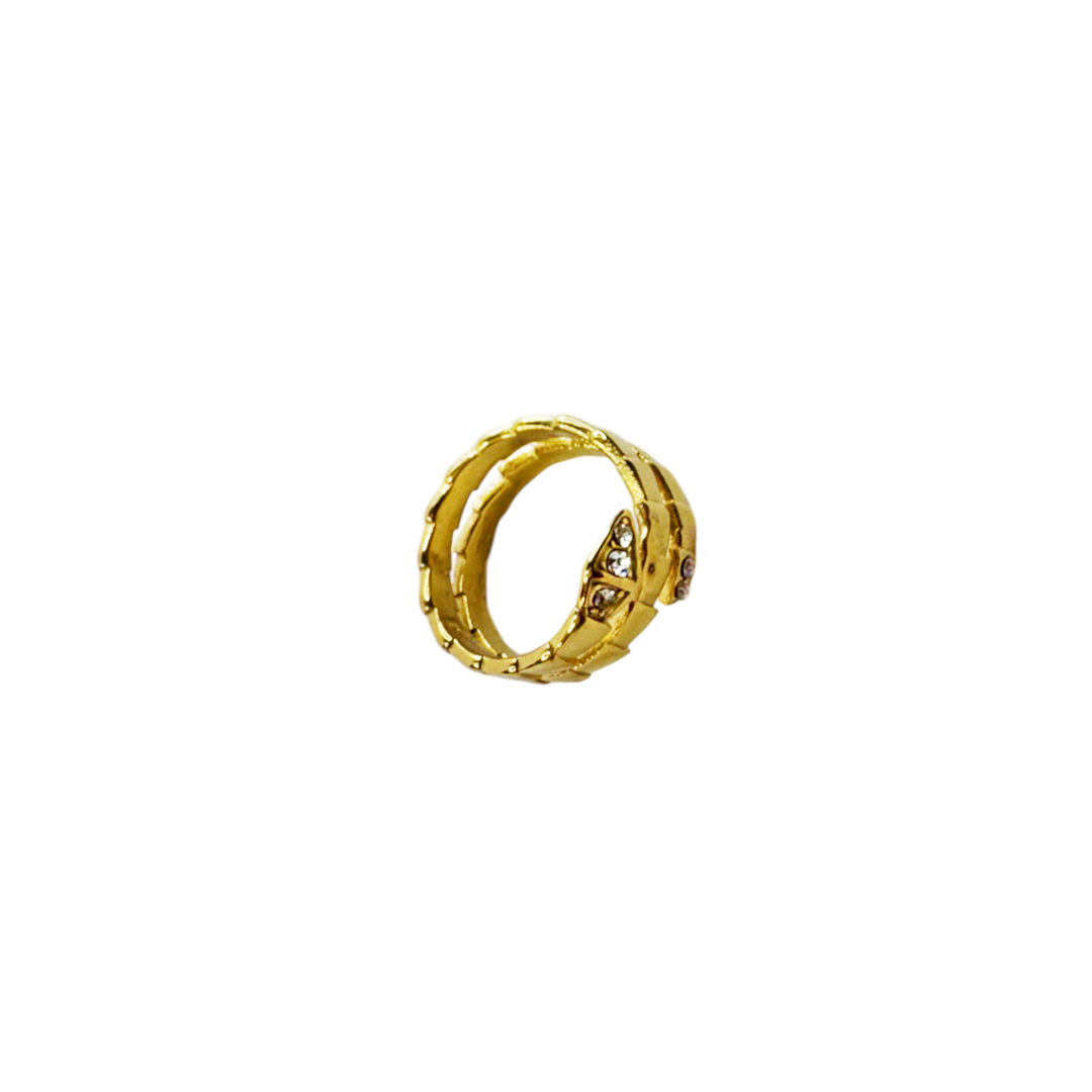 Anel Ophidia Dourado