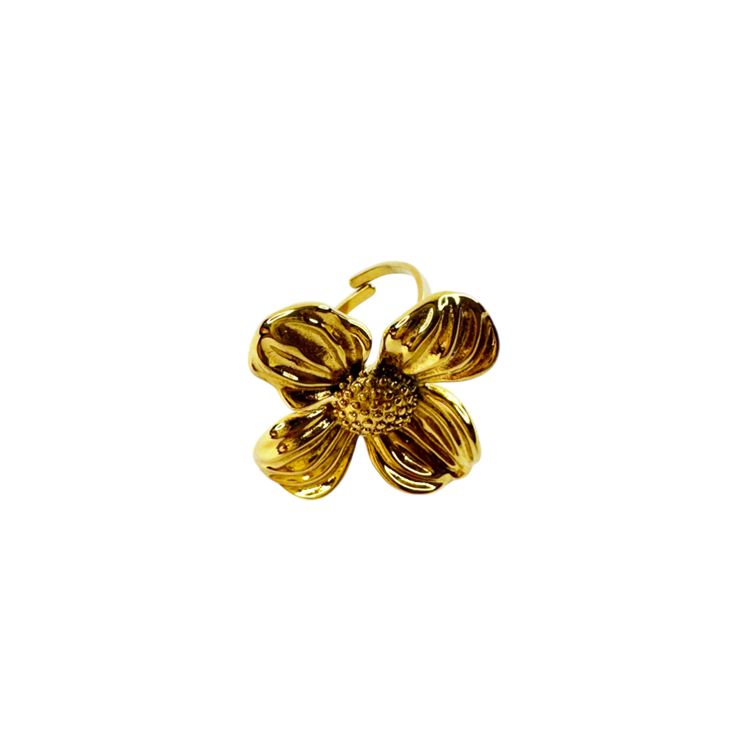 Anel Fiorelle Dourado