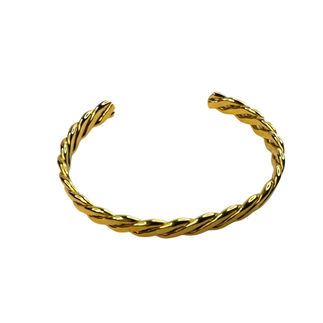 Bracelete Twist Dourado