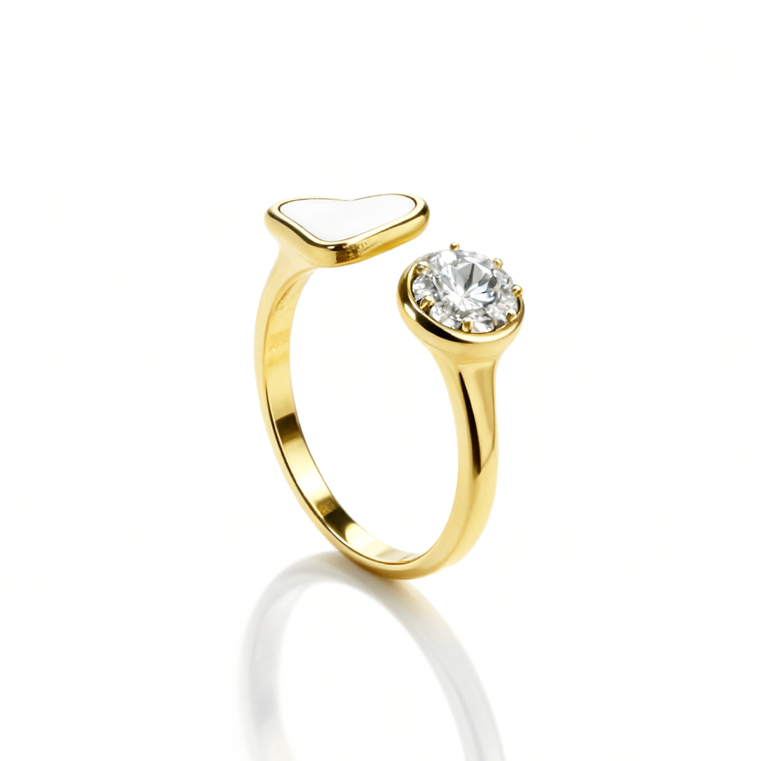 Anel Afeto Dourado