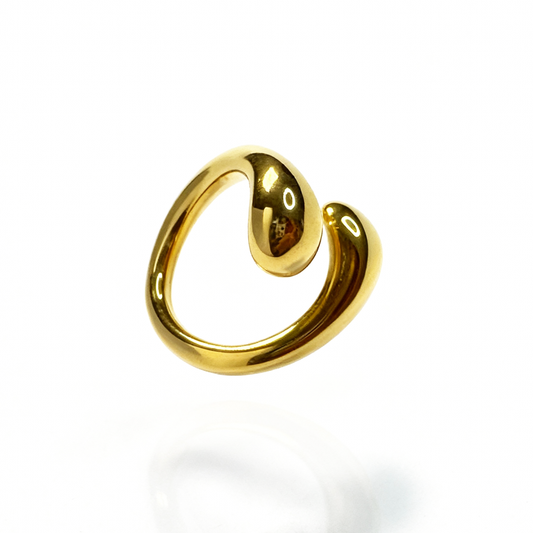 Anel Ecos Dourado