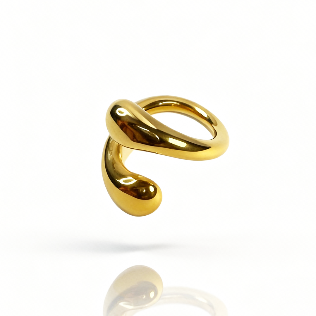 Anel Ecos Dourado