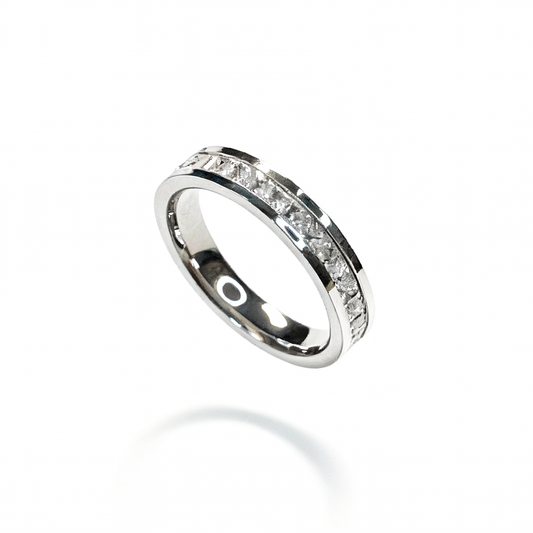 Anel Luminar Prateado