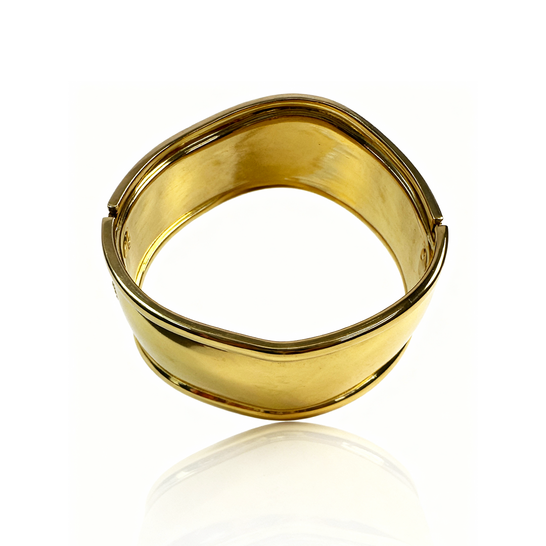 Pulseira Vórtice Dourada