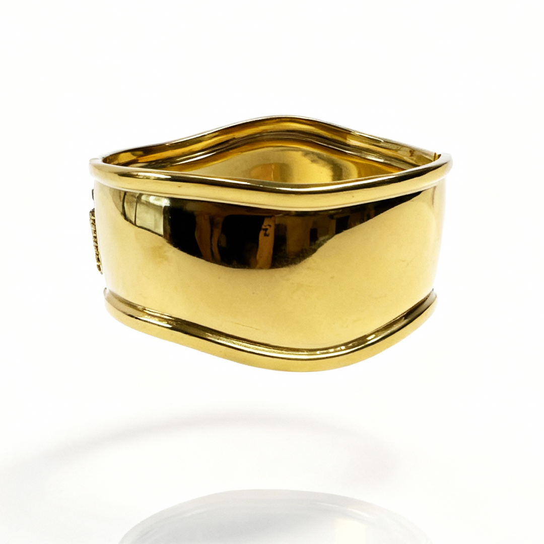 Pulseira Vórtice Dourada