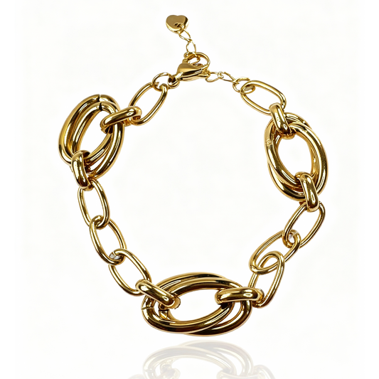Pulseira Helianto Dourada