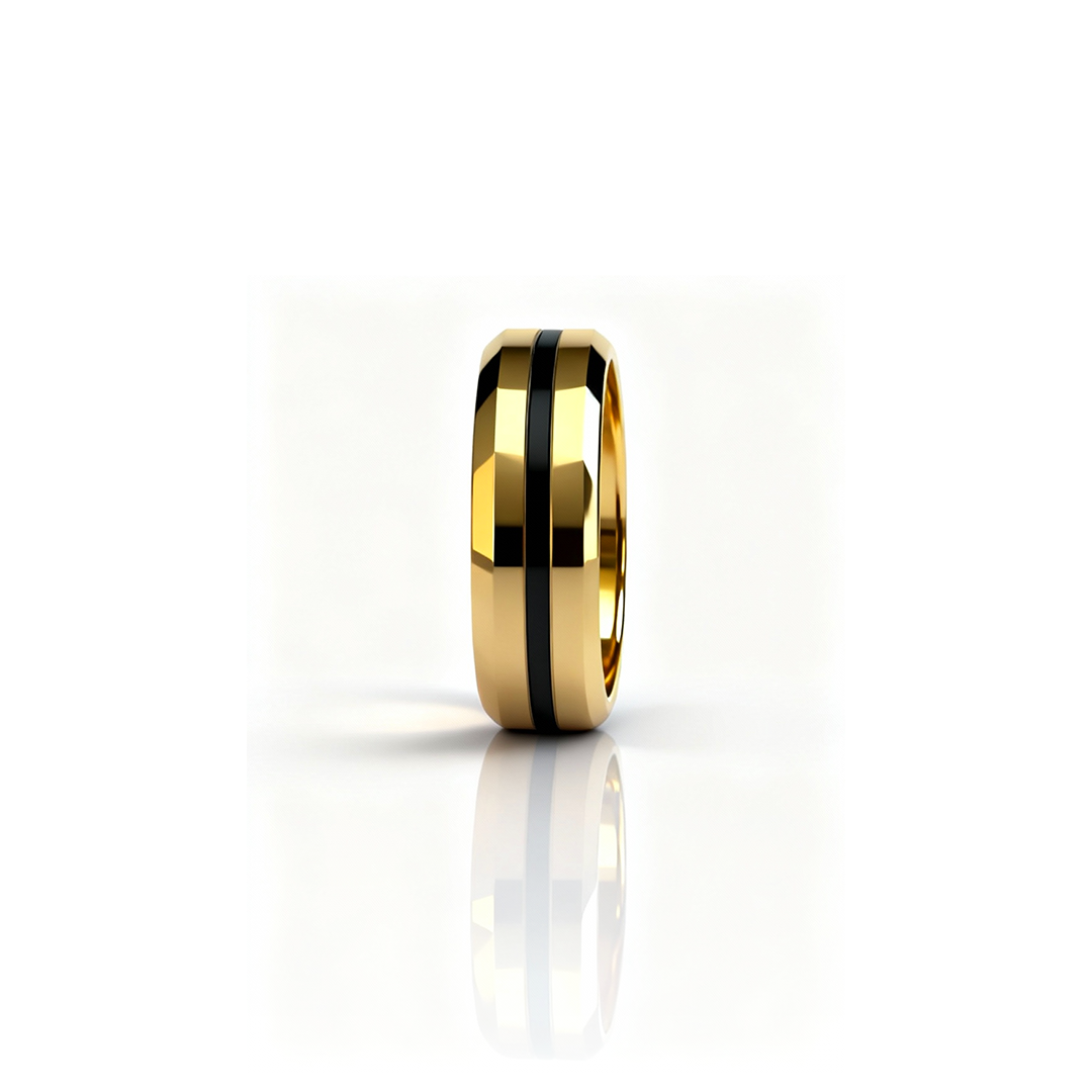 Anel Ares Dourado Masculino