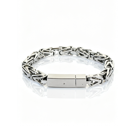 Pulseira Urban Prateada Masculina