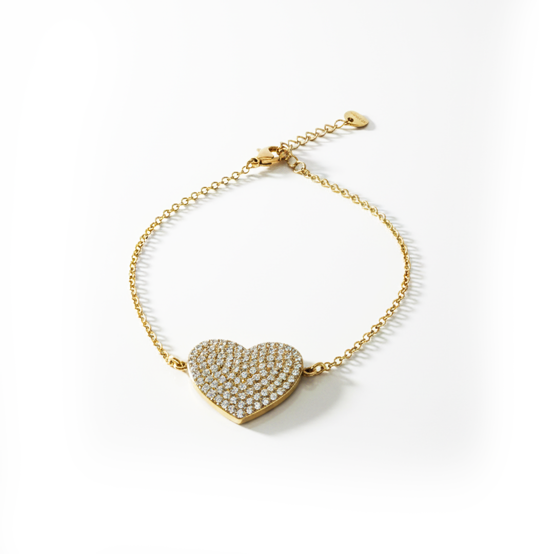 Conjunto Amaline Zircónias Dourado