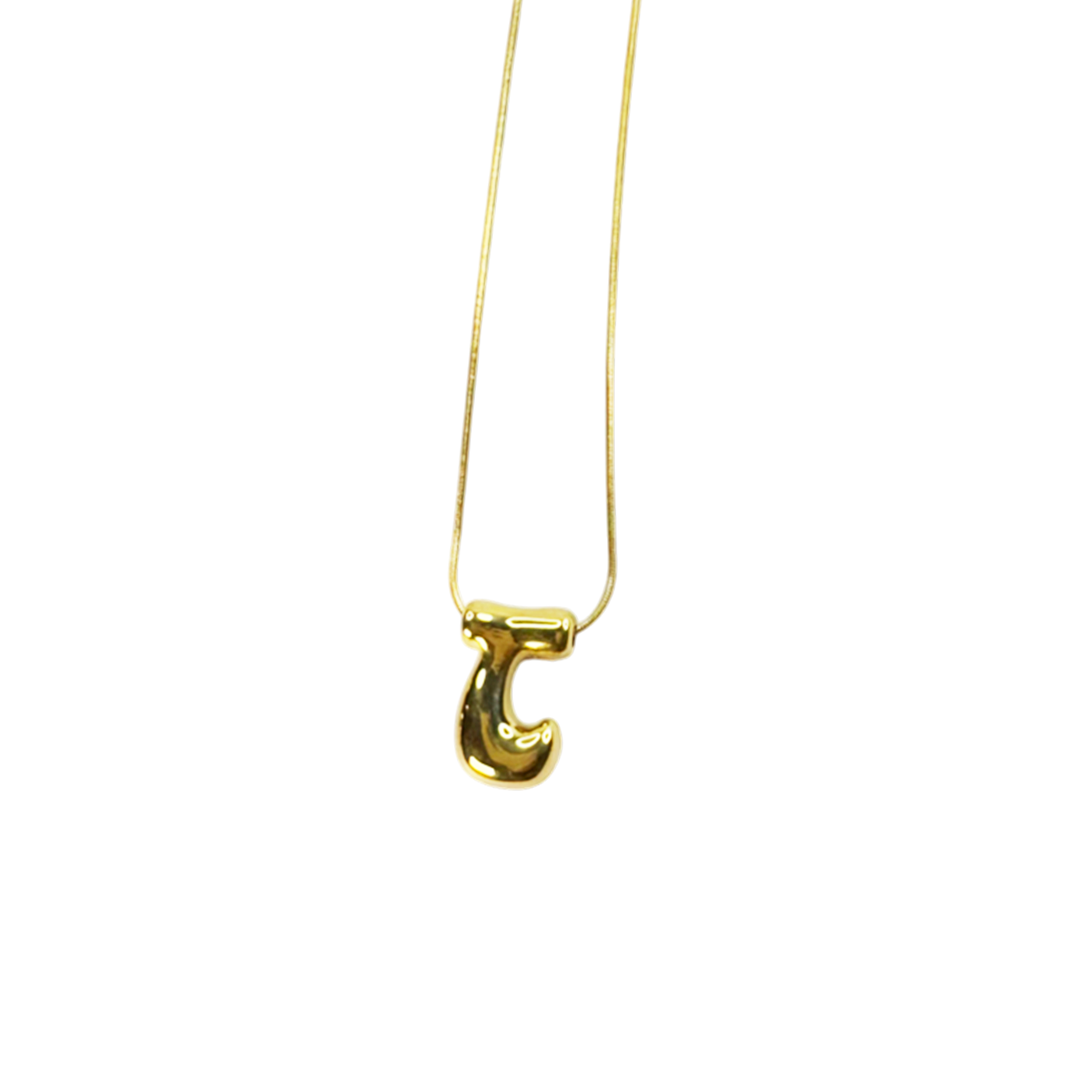 Colar Pingente Letras