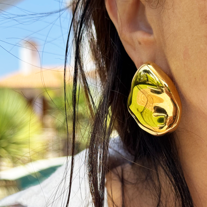 Brinco Liquid Dourado