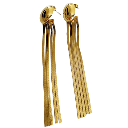 Brinco Luar Dourado