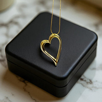 Colar Allegra Coração Dourado