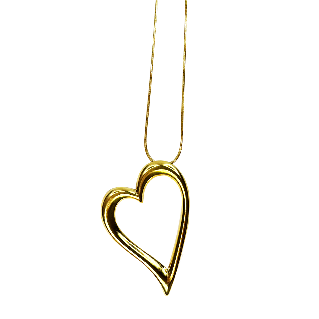 Colar Allegra Coração Dourado
