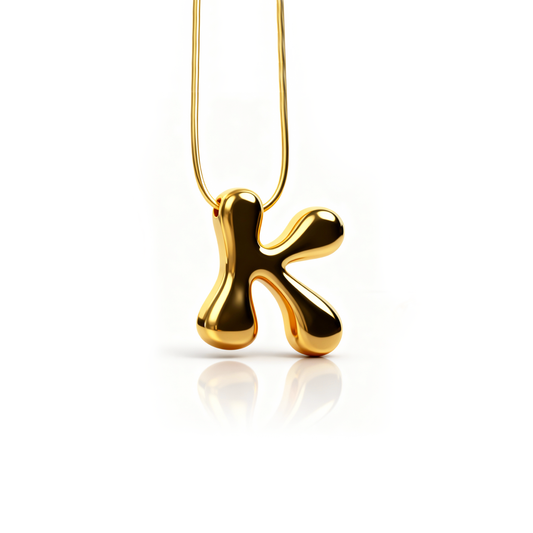 Colar Pingente Letras