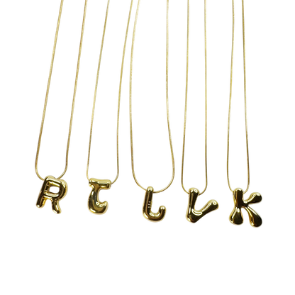 Colar Pingente Letras
