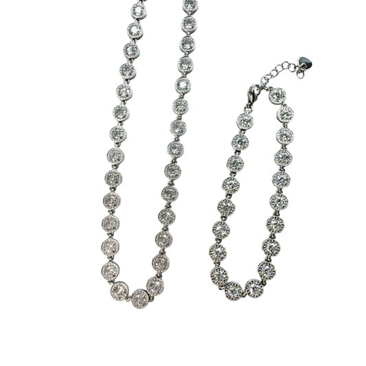 Conjunto Valora Prateado