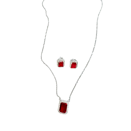 Conjunto Rubra Prata 925