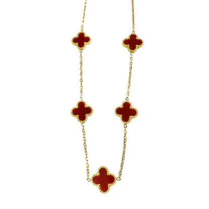 Conjunto Elan Dourado Trevos