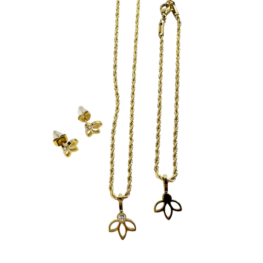 Conjunto Flora Dourado