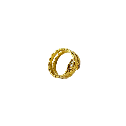 Anel Ophidia Dourado