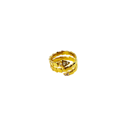 Anel Ophidia Dourado