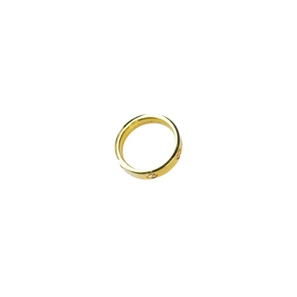 Anel Avia Dourado
