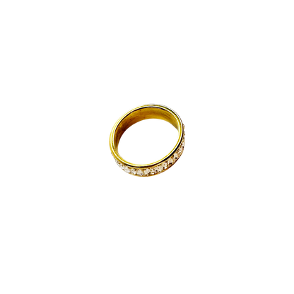 Anel Saphia Dourado