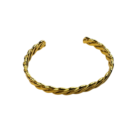 Bracelete Twist Dourado
