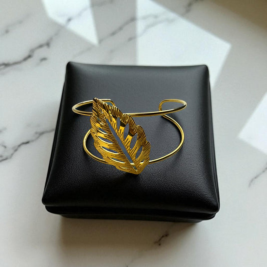 Bracelete Flora Dourado