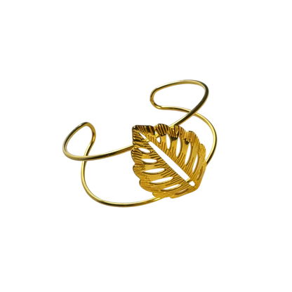 Bracelete Flora Dourado
