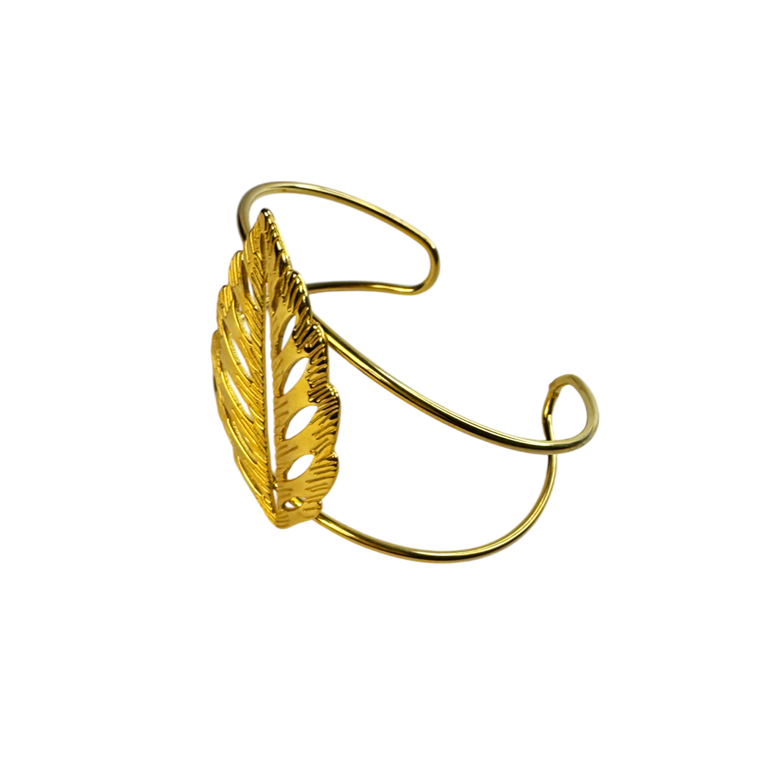 Bracelete Flora Dourado