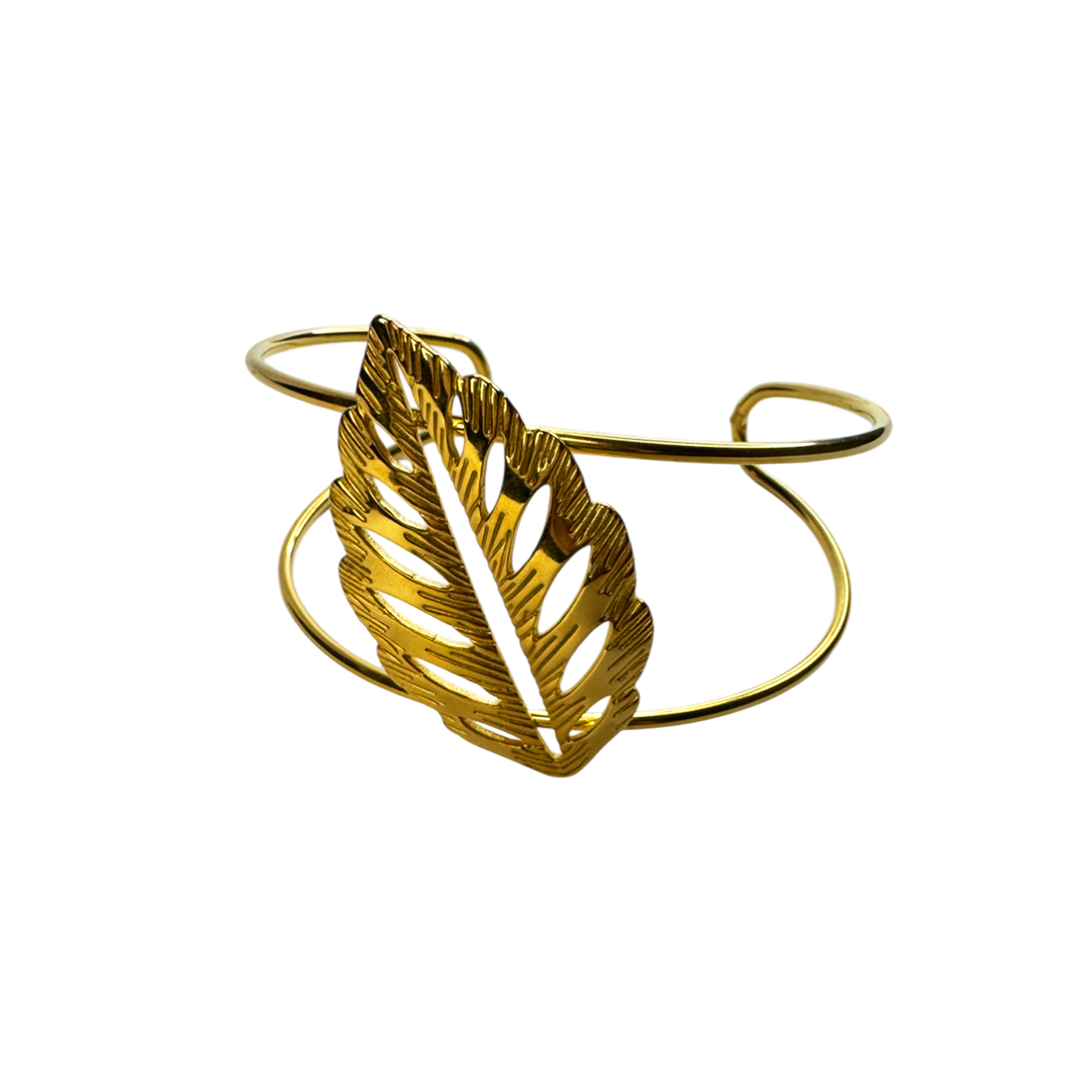 Bracelete Flora Dourado