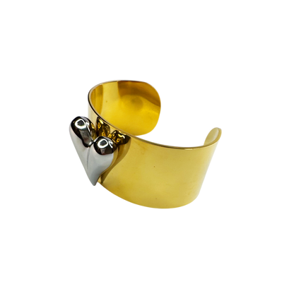 Bracelete Bold Coração Dourado