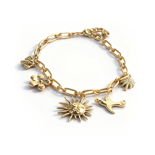 Pulseira Solara Dourada