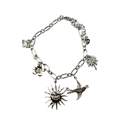 Pulseira Solar Prateada