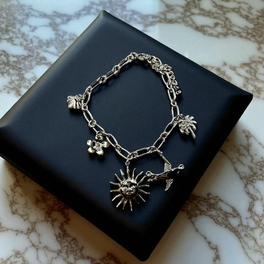 Pulseira Solar Prateada