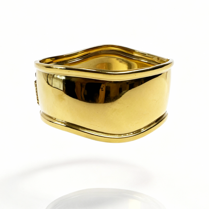 Pulseira Vórtice Dourada