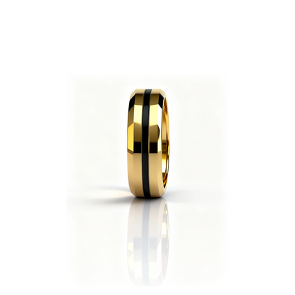 Anel Ares Dourado Masculino