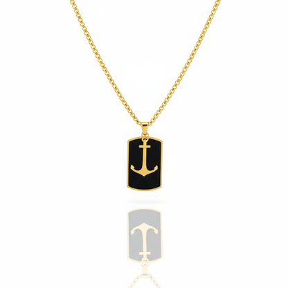 Colar Lastro Dourado Masculino