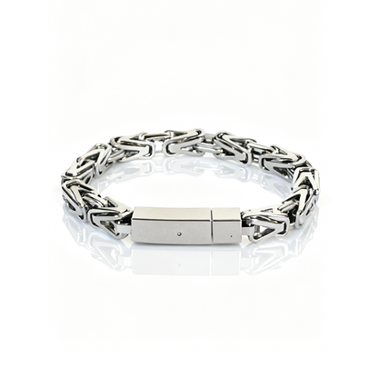 Pulseira Urban Prateada Masculina