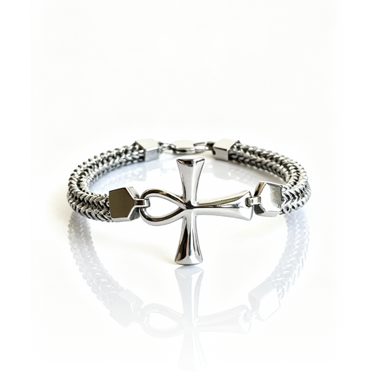 Pulseira Vita Prateada Masculina