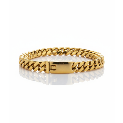 Pulseira Goldon Dourada Masculina